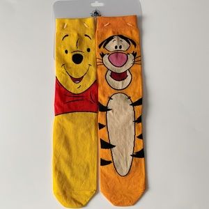 Disney Parks Winnie Pooh & Tiger Socks